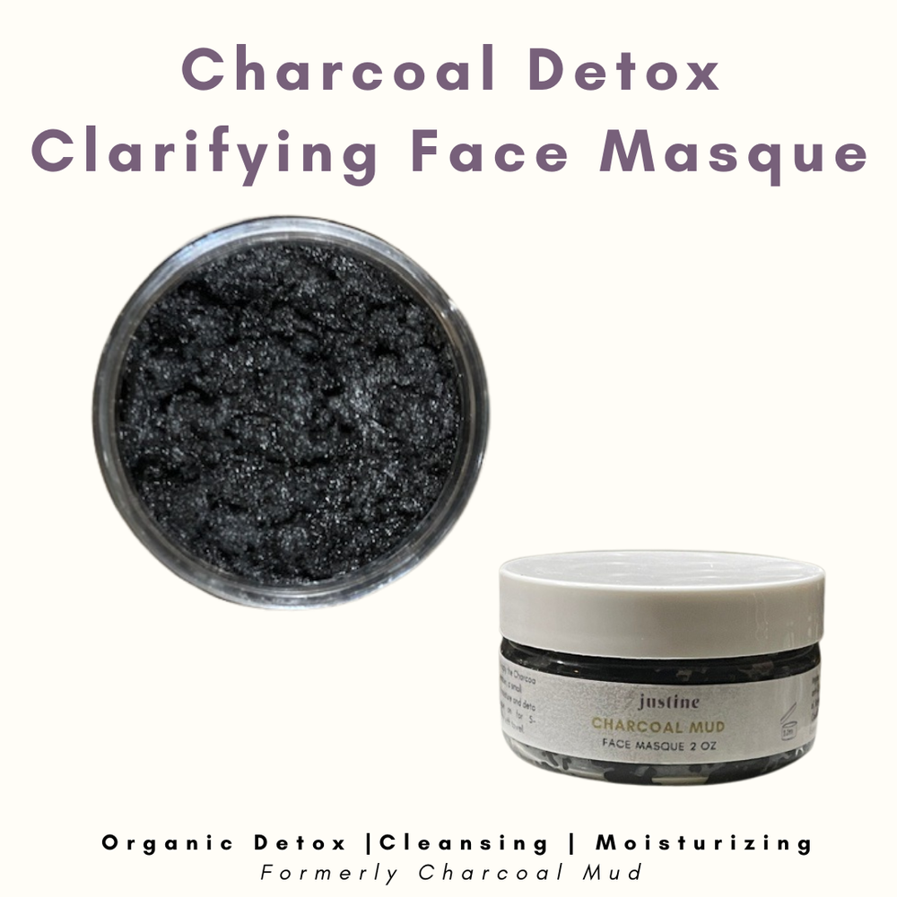 Charcoal Detox Clarifying Face Mask — By Justine